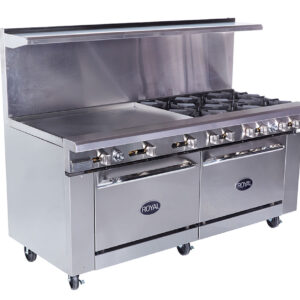 Restaurant Range with Griddle 60″