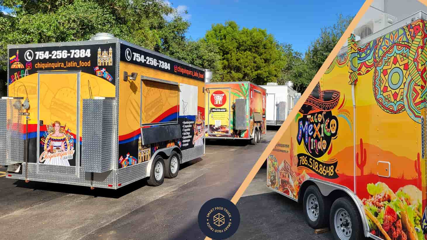 Top tips to make your food truck stand out: DESIGN A FOOD TRUCK IN MIAMI