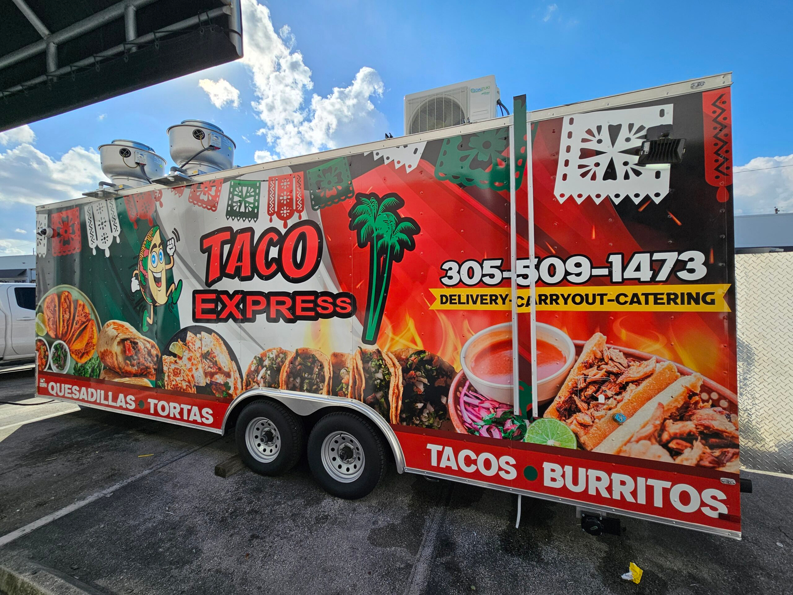 Taco Express Food Trailer