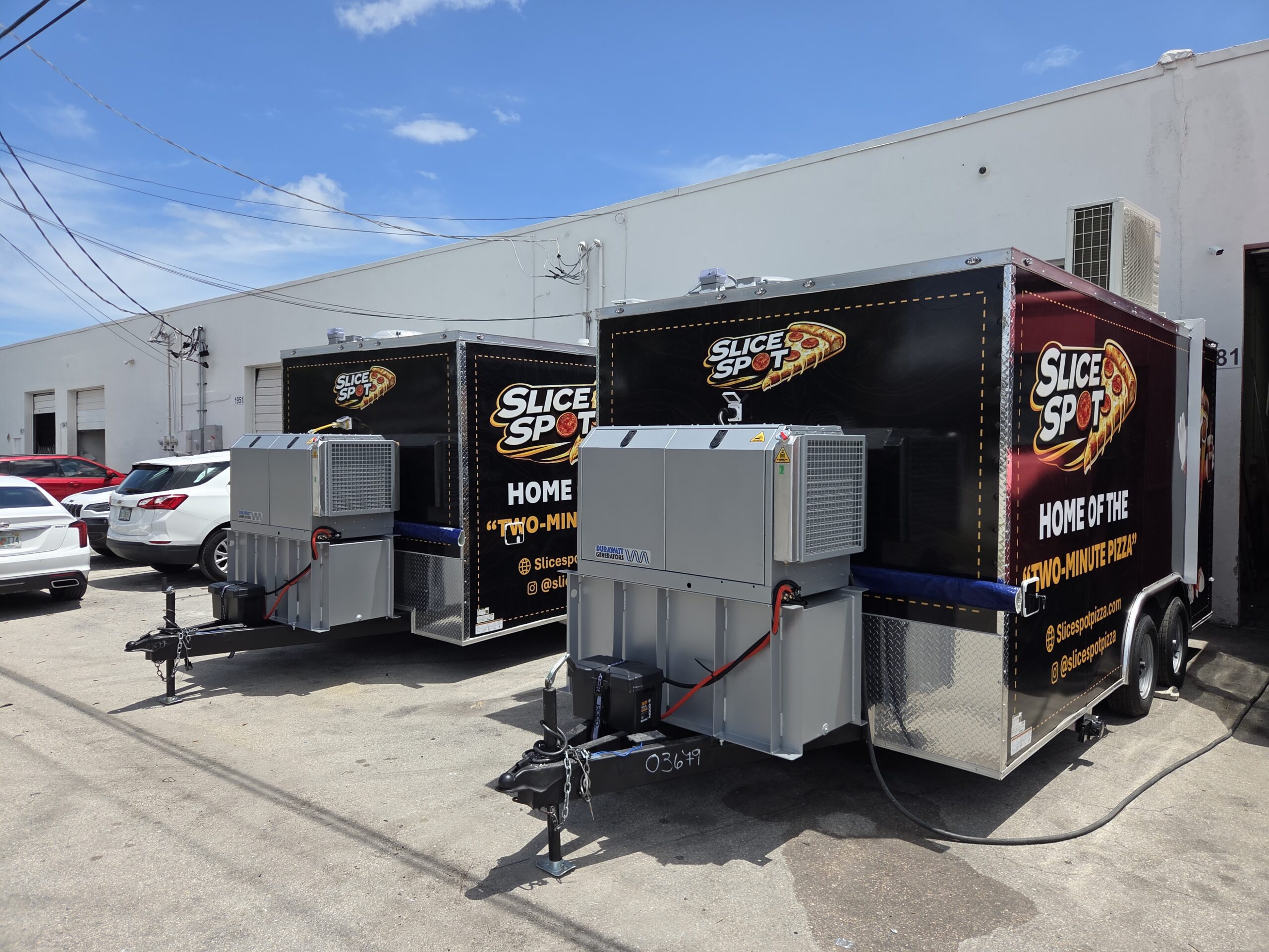 Slice Spot Pizza Trailers Custom Food Truck And Trailer Manufacturer