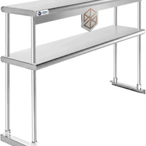 Stainless Steel Double Deck Overshelf