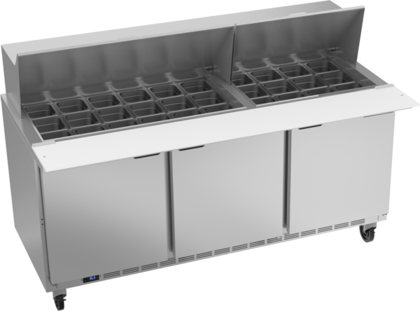 Table Top Prep Mega Top Prep Table 72″ - Smart Food Truck