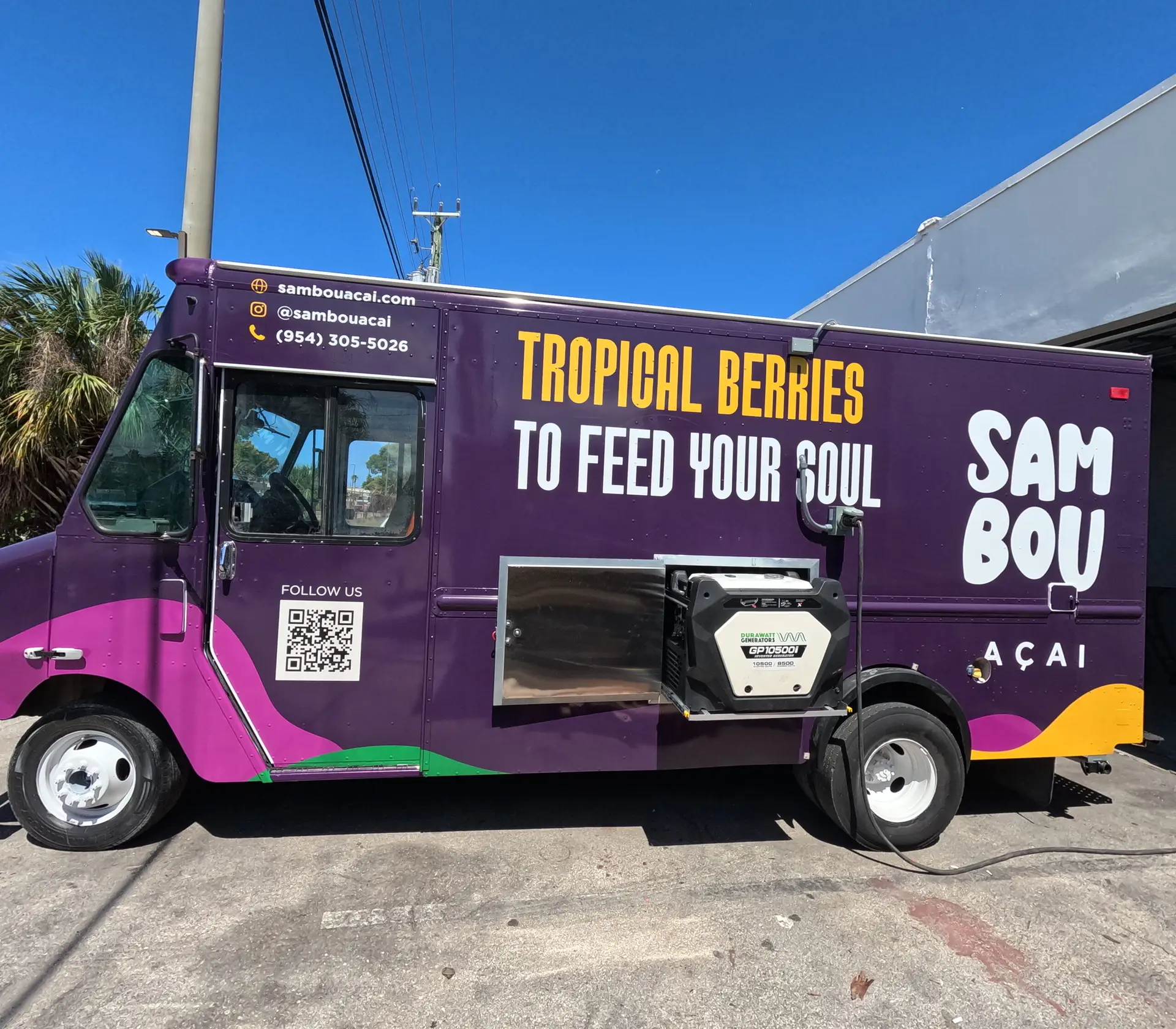 Sambou Açaí #2 Custom Food Truck And Trailer Manufacturer
