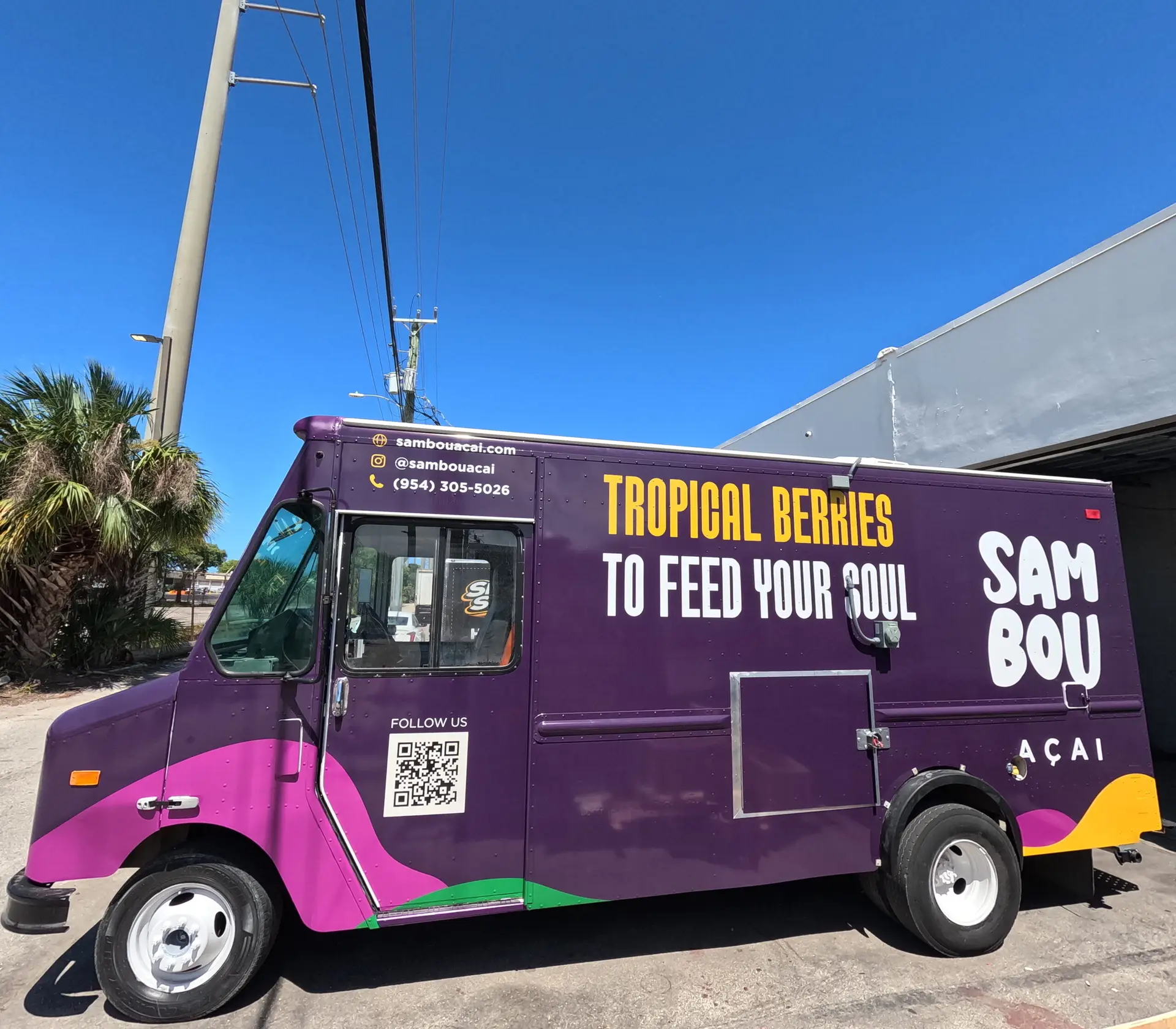 Sambou Açaí #2 Custom Food Truck And Trailer Manufacturer
