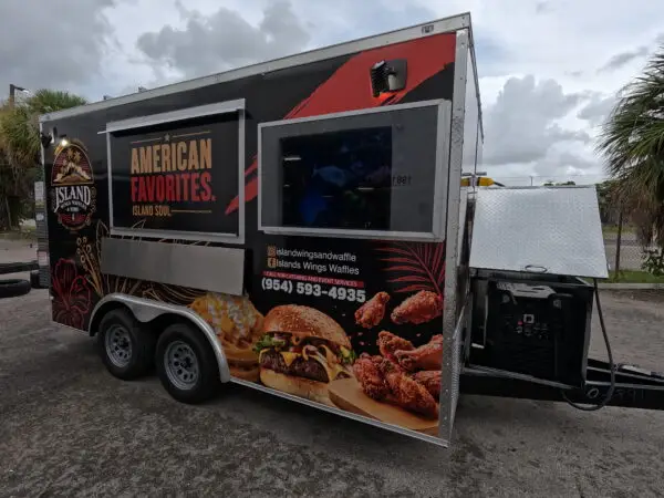 Food Truck Manufacturer — Custom Builds, Rentals & Financing | Smart Food Truck Island Wings And Waffles