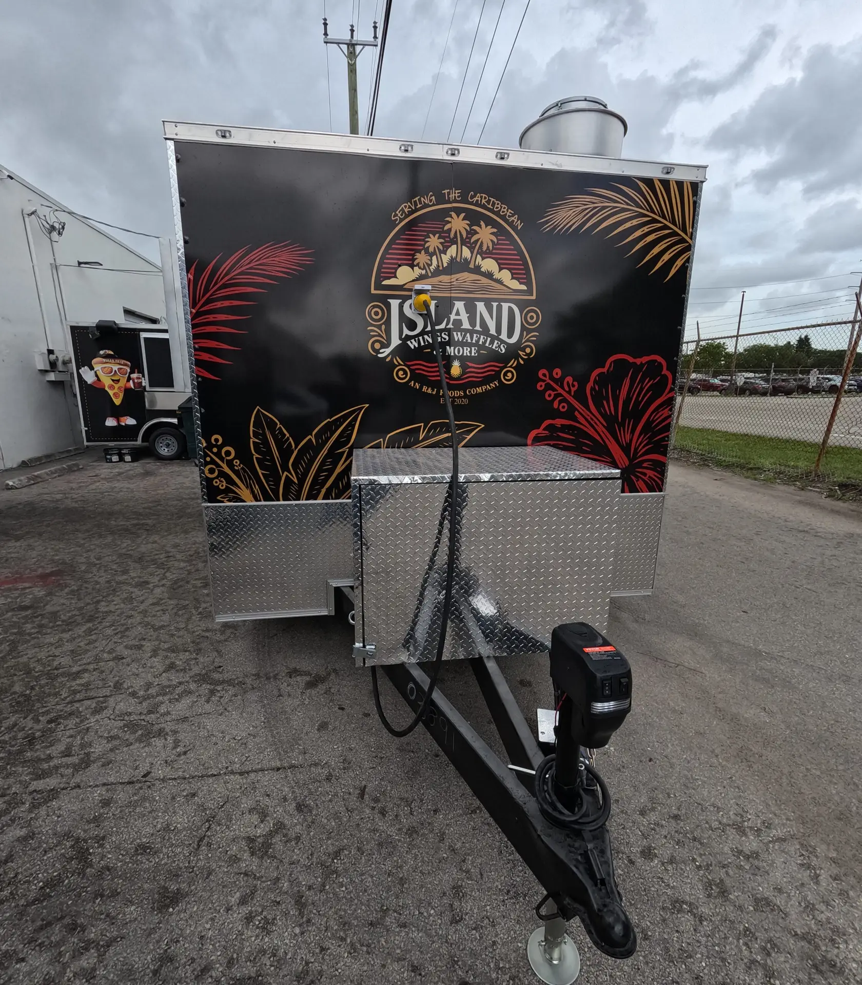Island Wings And Waffles Custom Food Truck And Trailer Manufacturer