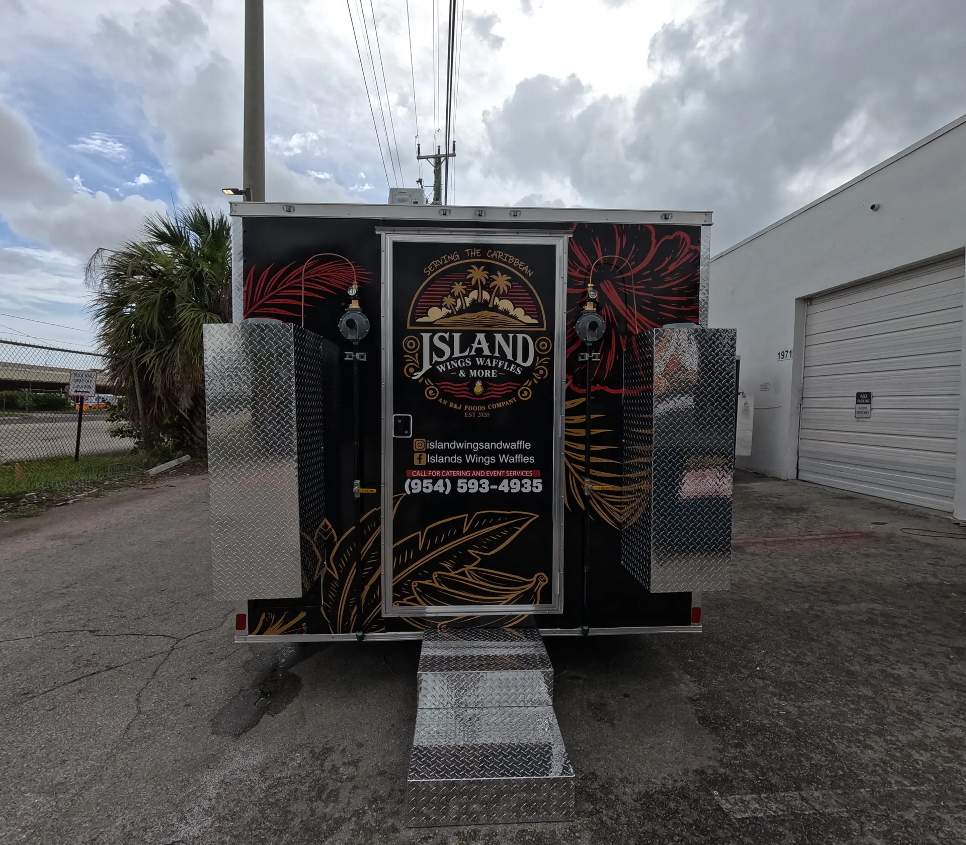 Island Wings And Waffles Custom Food Truck And Trailer Manufacturer
