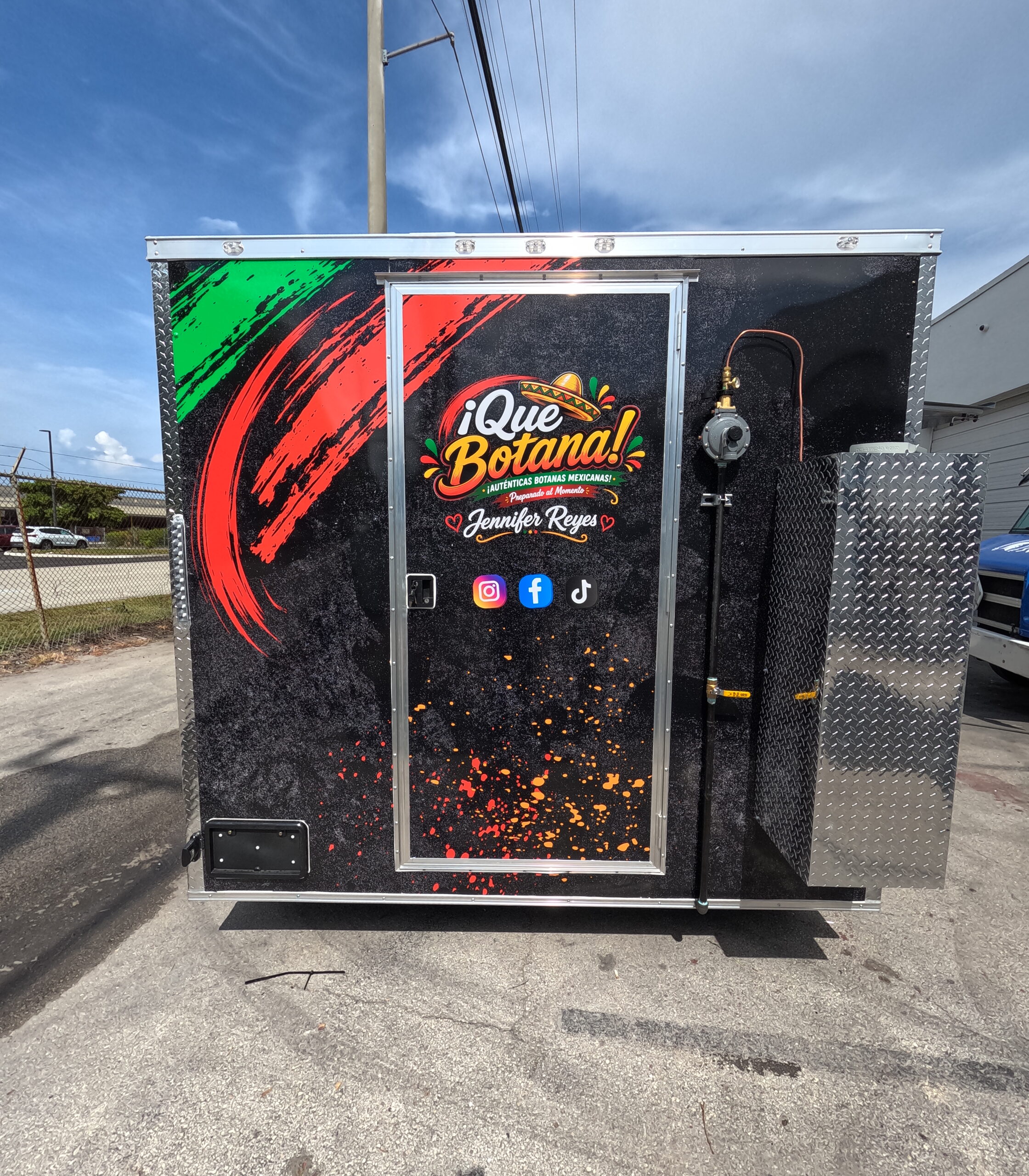 Que Botana | Custom 14Ft Mexican Food Trailer Custom Food Truck And Trailer Manufacturer