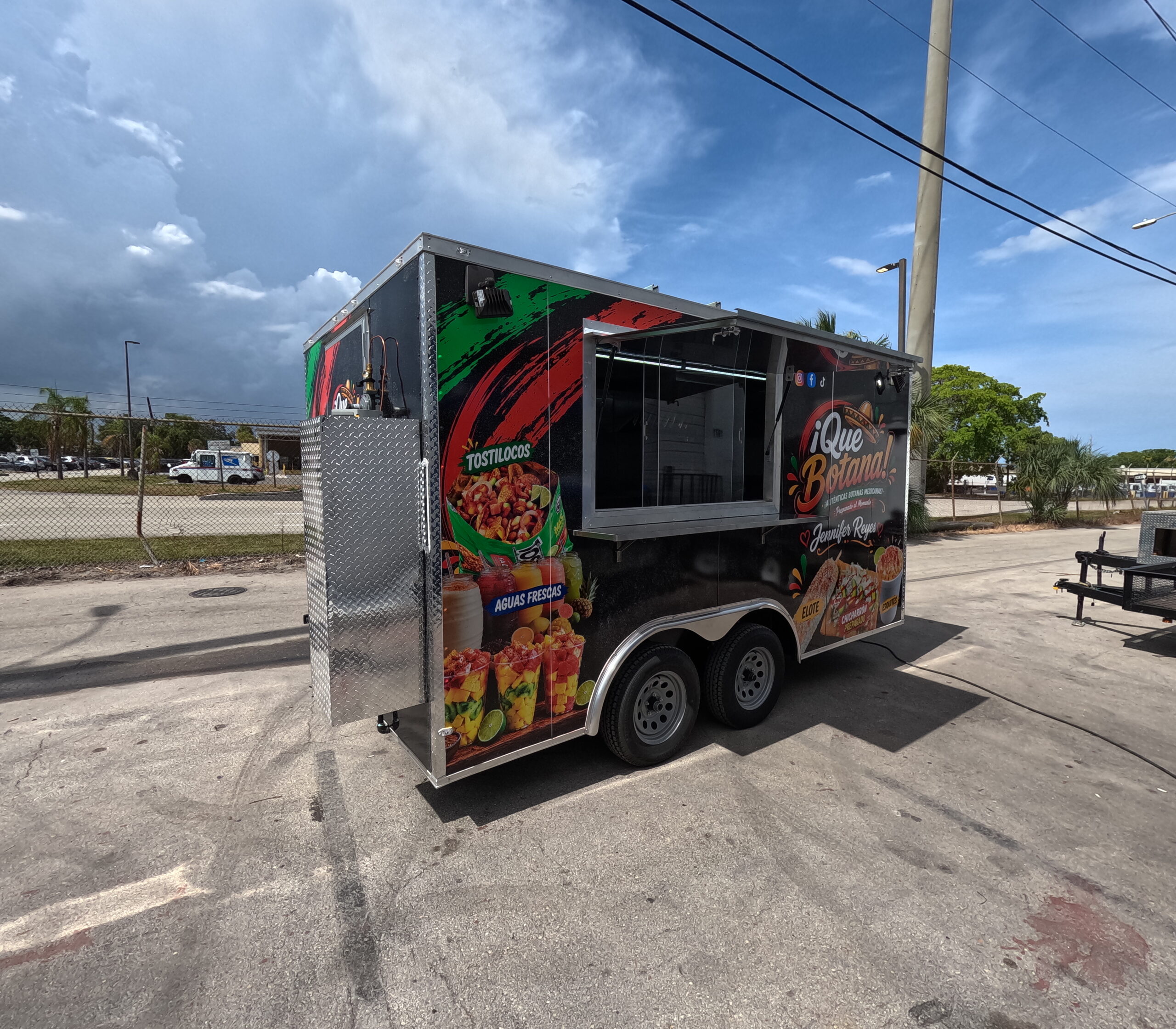 Que Botana | Custom 14Ft Mexican Food Trailer Custom Food Truck And Trailer Manufacturer