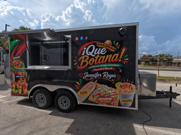 Que Botana | Custom 14Ft Mexican Food Trailer