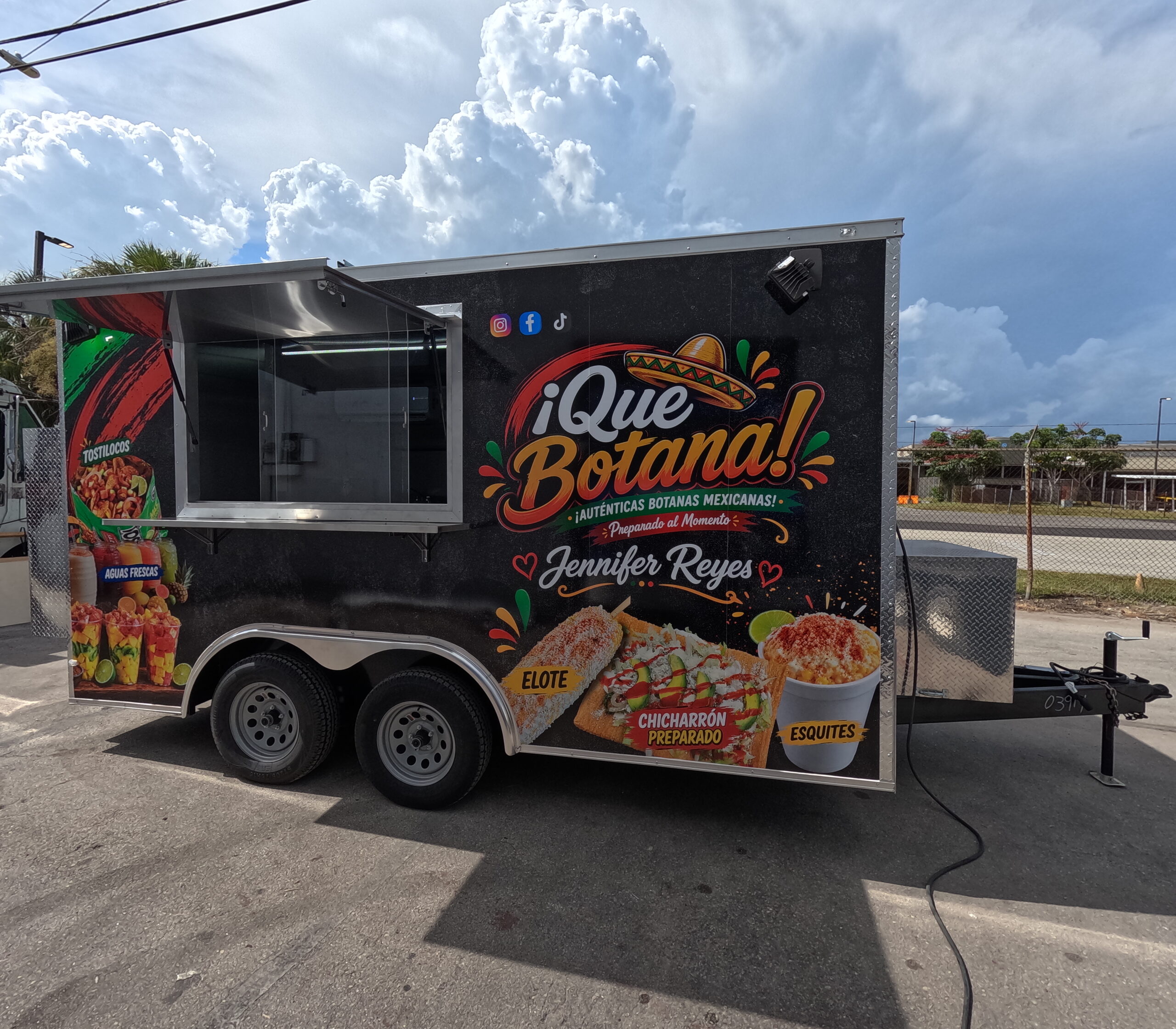 Que Botana | Custom 14Ft Mexican Food Trailer Custom Food Truck And Trailer Manufacturer