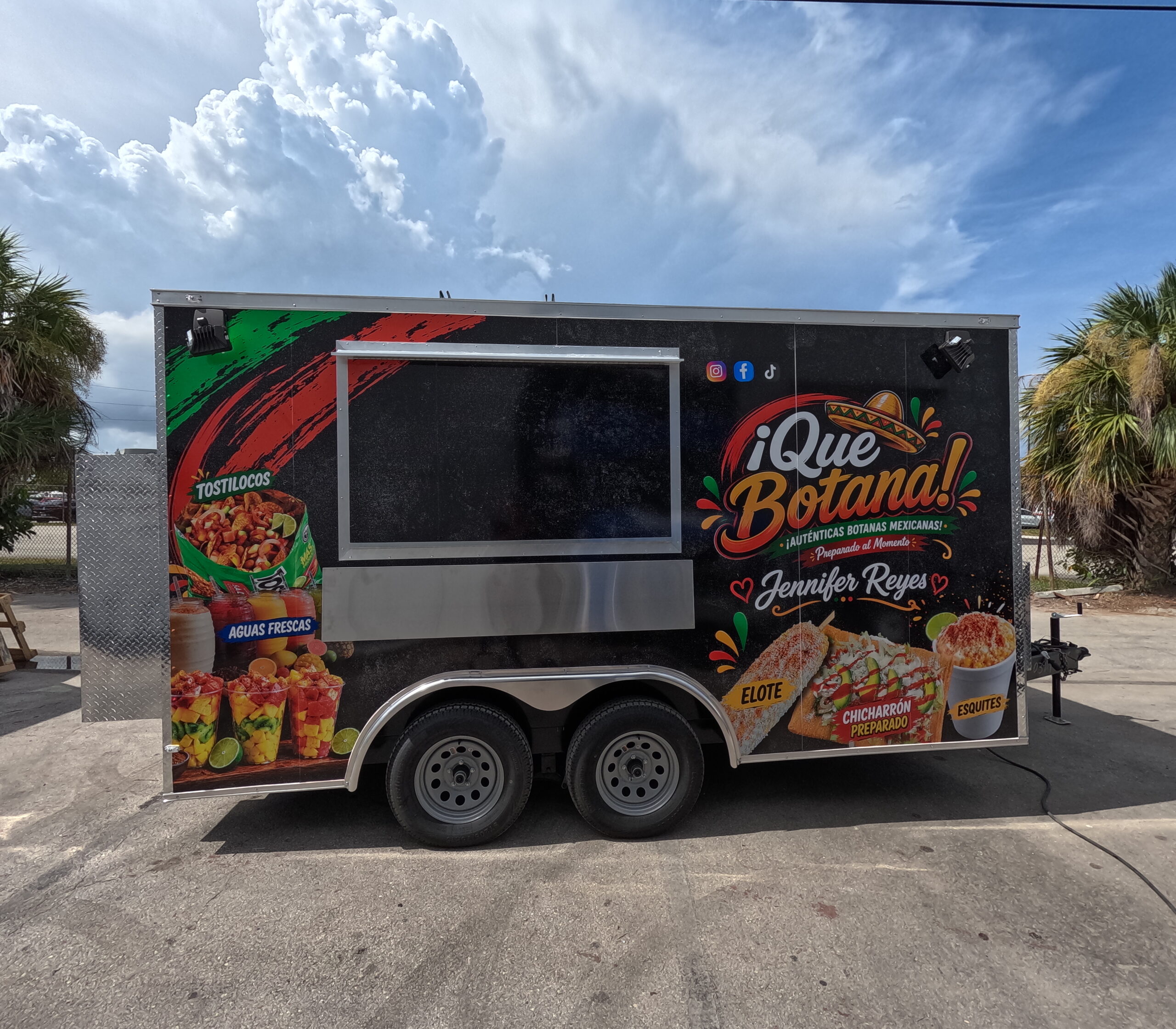 Que Botana | Custom 14Ft Mexican Food Trailer Custom Food Truck And Trailer Manufacturer